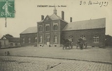 carte postale prémont mairie