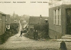 carte postale prémont rue messagère